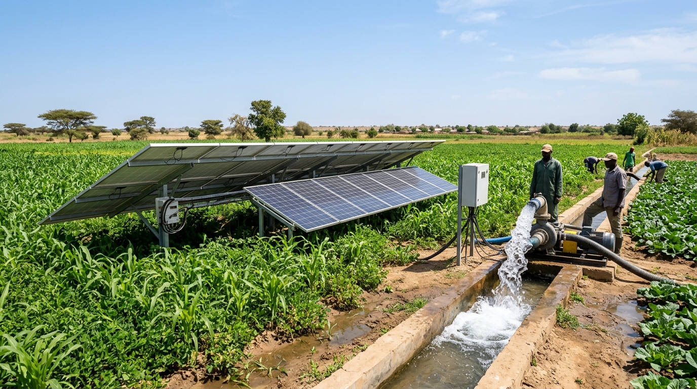 Pompage Solaire Agricole
